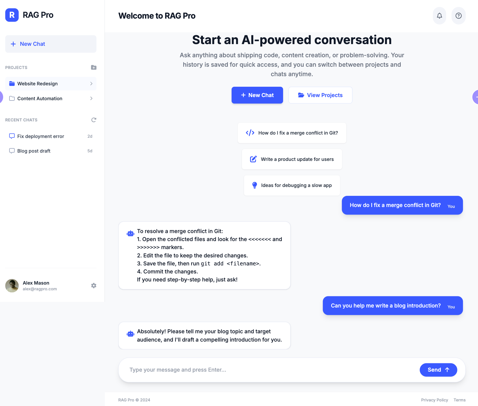 Kiwi RAG 应用界面展示